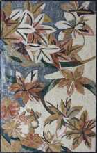 FL921 Flowers and Leaves Mix Mosaic