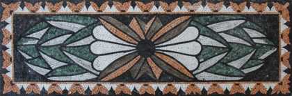 GEO2475 Lotus Geometrical Indoor Outdoor  Mosaic