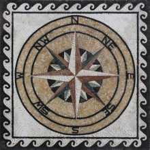 Onyx Nautical Compass Square