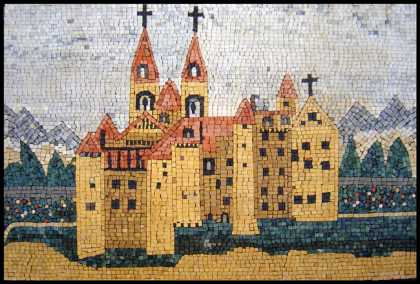 Cathedral in the Countryside Religious Mosaic