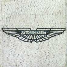 GEO811 Aston Martin Logo Marble Mosaic