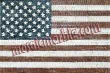 GEO907 USA Flag reproduction Mosaic