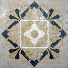 Flower in Square Mosaic