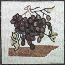 Large Grapes Square Kitchen Backsplash Mosaic