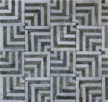 Floor Tile 3D Squares Illusion Mosaic