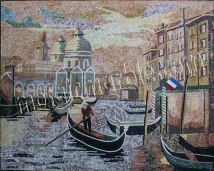 LS67 Beautiful Venice scene Mosaic