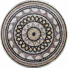 MD134 Flower art medallion Mosaic