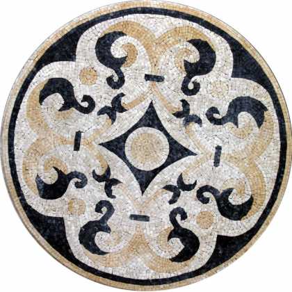 MD222 Royal design medallion Mosaic