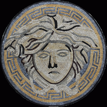 MD268 Versace stone art Mosaic