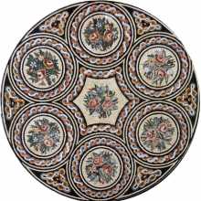 MD493 Limoges porcelain motif  Mosaic