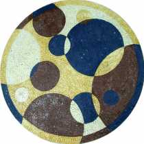 MD52 Modern Colorful Circles Mosaic