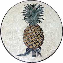 Pineapple Medallion Round Kitchen Backsplash Mosaic