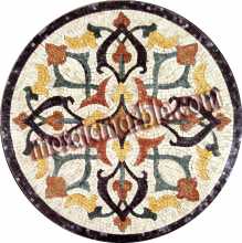 MD623 colorful decorative medallion Mosaic