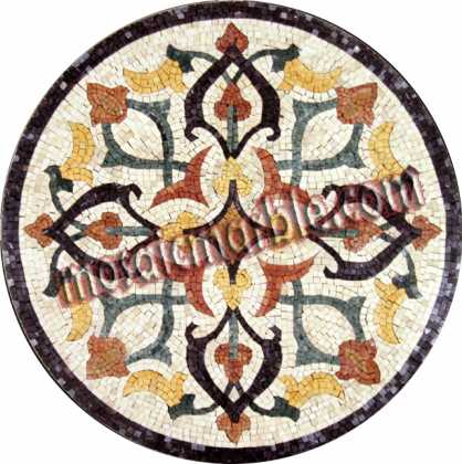 MD623 colorful decorative medallion Mosaic