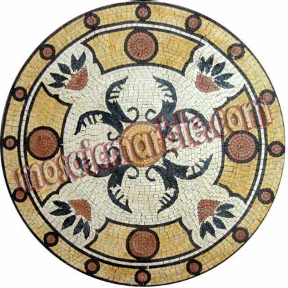 MD736 fresh decorative medallion Mosaic