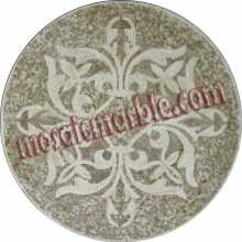 MD858 elegant floral stone Mosaic