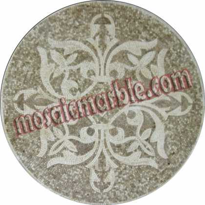 MD858 elegant floral stone Mosaic