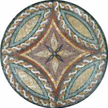MD962 Losange braid design medallion Mosaic
