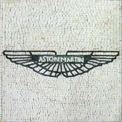 Aston Martin Logo Mosaic