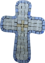 Mini Cross Accent Motif Mosaic