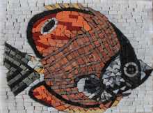 Fish Mosaic Decorative Tile