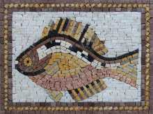 Fish Mosaic Rectangle Tiles