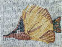 Fish Tile Art Mosaic Inlay