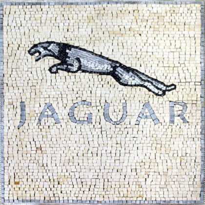 Jaguar Logo Mosaic