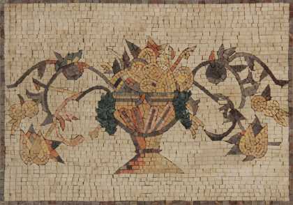 Archaic Vase Beautiful Kitchen Backsplash  Mosaic