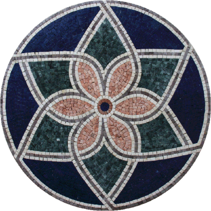 Lotus Pond Garden Mosaic