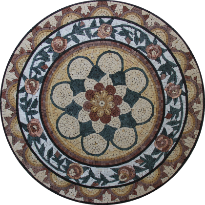Mandala Mosaic Boho Tiles