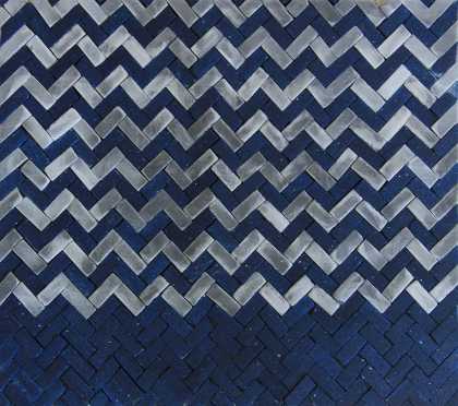 Chevron Pattern Mosaic Wallpaper or Floor Tile