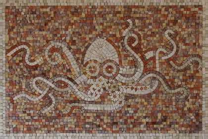 Octopus Backsplash Mosaic Tile