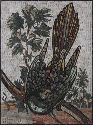 Greco Roman Mosaic Pigeon