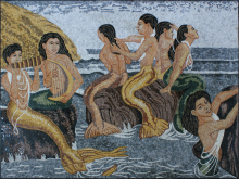 Party with the Sirens Mosaic