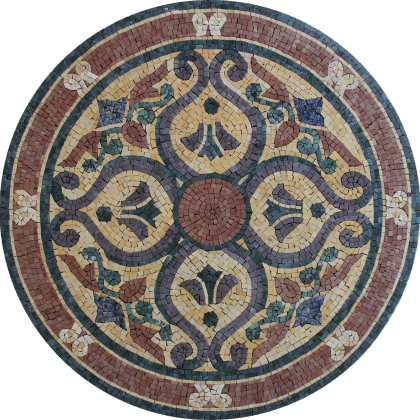 Floor Mosaic Decorative Tile Art