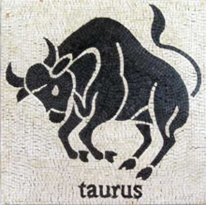 Taurus Zodiac Mosaic